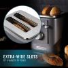 imageCalphalon 2Slice Toaster Precision Control with 6 Shade Settings and Extra Wide Slots Stainless Steel