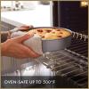 imageCalphalon 10Piece Nonstick Bakeware Set Includes Baking Sheet Cookie Sheet Cake Pans Muffin Pan and More Dishwasher Safe Silver10pc