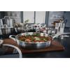 imageCalphalon 13Piece Stainless Steel Kitchen Cookware Set with Aluminum Core StayCool Handles and Steamer Insert Silver11Piece
