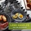 imageCalphalon Classic OilInfused Ceramic 12Inch Fry Pan with CoverLarge Frying Pan