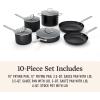 imageCalphalon HardAnodized Nonstick 10Piece Cookware SetNEW 10Piece Set