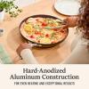 imageCalphalon HardAnodized Nonstick 12quot Jumbo Frying Pan with Lid12 Fry Pan