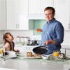 imageCalphalon Nonstick Frying Pan Set with StayCool Handles 8 and 10Inch Grey8Inch and 10Inch