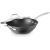 imageCalphalon Nonstick Frying Pan with Lid and StayCool Handles Dishwasher and Metal Utensil Safe PFOAFree 12Inch BlackHardAnodized Nonstick