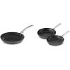 imageCalphalon Nonstick Frying Pan with Lid and StayCool Handles Dishwasher and Metal Utensil Safe PFOAFree 12Inch BlackHardAnodized Nonstick