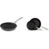 imageCalphalon Nonstick Frying Pan with Lid and StayCool Handles Dishwasher and Metal Utensil Safe PFOAFree 12Inch BlackHardAnodized Nonstick