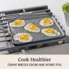 imageCalphalon Premier Ceramic Nonstick 11quot Square Griddle Midnight BlueMidnight Blue
