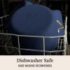 imageCalphalon Premier Ceramic Nonstick 7Qt Dutch Oven with Lid Midnight BlueMidnight Blue