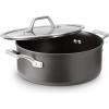 imageCalphalon Nonstick Frying Pan with Lid and StayCool Handles Dishwasher and Metal Utensil Safe PFOAFree 12Inch BlackHardAnodized Nonstick