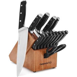 imageCalphalon Classic SelfSharpening Cutlery Knife Block Set with SharpIN Technology 15 piece