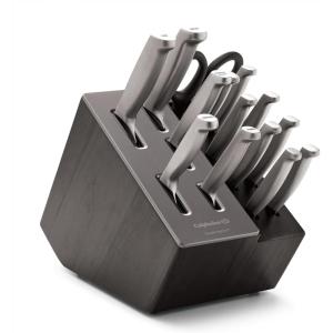 imagePremier by Calphalon 15Piece Knife Set with SharpIN EdgeTech Stainless Steel HandlesNEW 15Piece Set