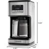 imageCalphalon Coffee Maker Programmable Coffee Machine with Glass Carafe 14 Cups Stainless Steel