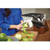image:imageCalphalon Kitchen Knife Set with SelfSharpening Block 15Piece Classic High Carbon Knives15 Piece Set