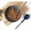 image:imageCalphalon Edge 6 Piece Stainless Steel Kitchen Tool amp Gadget Set Navy BlueNavy Blue w Silicone  Teak Wood Prime  7pc Utenstil Set