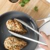 image:imageCalphalon Edge 6 Piece Stainless Steel Kitchen Tool amp Gadget Set TaupeTaupe Stainless Edge  11pc Utensil Set