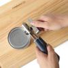 image:imageCalphalon Edge Stainless Steel Multifunction Heavy Duty Can Opener and Bottle Opener wThermoplastic Rubber Handle  Navy BlueNavy Blue w Rubber Handle Edge  Can Opener