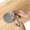 image:imageCalphalon Edge Stainless Steel Multifunction Heavy Duty Can Opener and Bottle Opener wThermoplastic Rubber Handle  Navy BlueTaupe w Rubber Handle Edge  Can Opener
