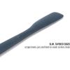 image:imageCalphalon Prime 2 Piece Sillcone Flexible Scraper  Navy BlueNavy Blue Silicone Edge  Jar Scraper