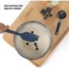image:imageCalphalon Prime 2 Piece Sillcone Flexible Scraper  Navy BlueNavy Blue Silicone Edge  Scraper