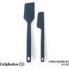 image:imageCalphalon Prime 2 Piece Sillcone Flexible Scraper  Navy BlueNavy Blue Silicone Prime  Scraper Set