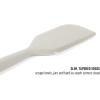 image:imageCalphalon Prime 2 Piece Sillcone Flexible Scraper  Navy BlueTaupe Silicone Edge  Scraper