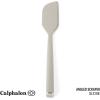 image:imageCalphalon Prime 2 Piece Sillcone Flexible Scraper  Navy BlueTaupe Silicone Edge  Scraper