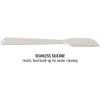 image:imageCalphalon Prime 2 Piece Sillcone Flexible Scraper  Navy BlueTaupe Silicone Edge  Scraper