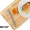 image:imageCalphalon Prime 2 Piece Sillcone Flexible Scraper  Navy BlueTaupe Silicone Prime  Jar Scraper