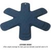image:imageCalphalon Prime 3 Piece Silicone Trivet Pan Protector Set  TaupeNavy Blue Prime  Trivet Set