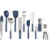 Navy Blue Stainless (Edge - 11pc Utensil Set)