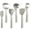 Taupe w/ Silicone (Edge - 6pc Utensil Set)