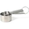 image:imageCalphalon Prime 4 Piece Stainless Steel Measuring Cups WTaupe Silicone HandlesTaupe w Silicone Prime  Measuring Cups