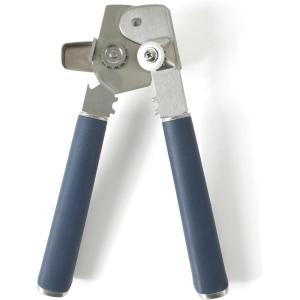 image:imageCalphalon Edge Stainless Steel Multifunction Heavy Duty Can Opener and Bottle Opener wThermoplastic Rubber Handle  Navy BlueNavy Blue w Rubber Handle Edge  Can Opener