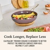 image:imageCalphalon Premier Ceramic Nonstick 8 inch and 10 inch Frying Pan Set Durable Ceramic Pans for Searing Sauteing Long Lasting PFASFree Cookware Dishwasher Safe MacaronFond